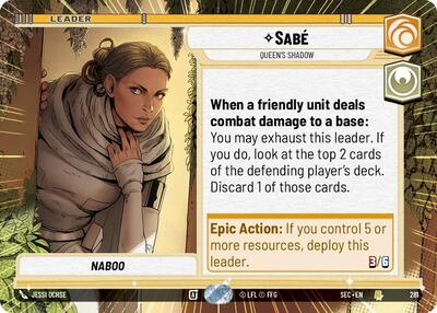 Sabé, Queen's Shadow (Hyperspace) (Secrets of Power)(SEC-0281/1167)(R)