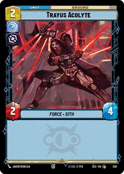 Trayus Acolyte (Foil) - Foil (Secrets of Power)(SEC-0538/1167)(C)
