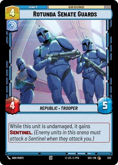 Rotunda Senate Guards (Foil) - Foil (Secrets of Power)(SEC-0572/1167)(C)