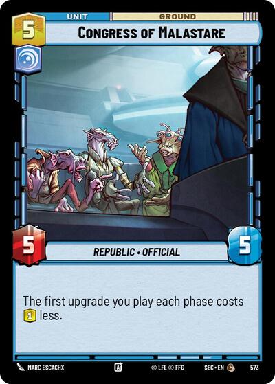 Congress of Malastare (Foil) - Foil (Secrets of Power)(SEC-0573/1167)(C)