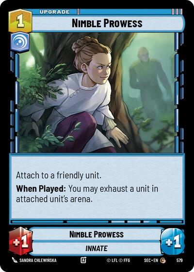 Nimble Prowess (Foil) - Foil (Secrets of Power)(SEC-0579/1167)(C)