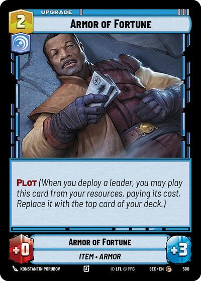 Armor of Fortune (Foil) - Foil (Secrets of Power)(SEC-0580/1167)(C)