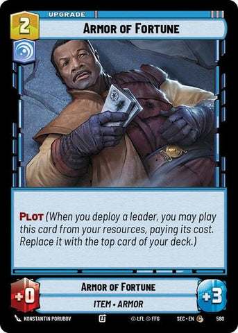 Armor of Fortune (Foil) - Foil (Secrets of Power)(SEC-0580/1167)(C)