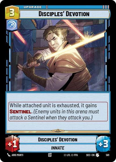 Disciples' Devotion (Foil) - Foil (Secrets of Power)(SEC-0581/1167)(U)