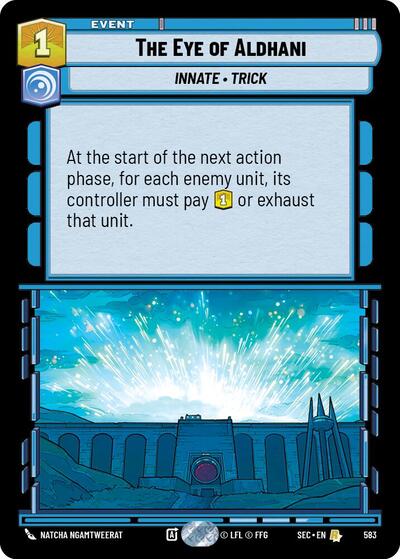 The Eye of Aldhani (Foil) - Foil (Secrets of Power)(SEC-0583/1167)(R)