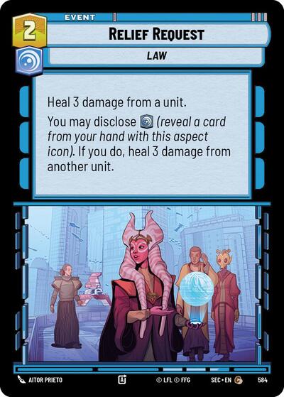 Relief Request (Foil) - Foil (Secrets of Power)(SEC-0584/1167)(C)