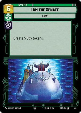 I Am the Senate (Foil) - Foil (Secrets of Power)(SEC-0602/1167)(S)