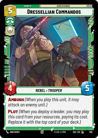 Dressellian Commandos (Foil) - Foil (Secrets of Power)(SEC-0610/1167)(C)