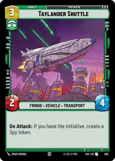 Taylander Shuttle (Foil) - Foil (Secrets of Power)(SEC-0625/1167)(U)