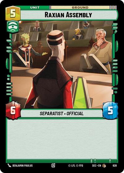Raxian Assembly (Foil) - Foil (Secrets of Power)(SEC-0628/1167)(C)
