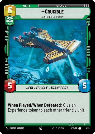 Crucible, Centuries of Wisdom (Foil) - Foil (Secrets of Power)(SEC-0629/1167)(U)