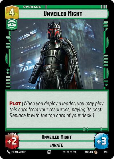 Unveiled Might (Foil) - Foil (Secrets of Power)(SEC-0633/1167)(C)
