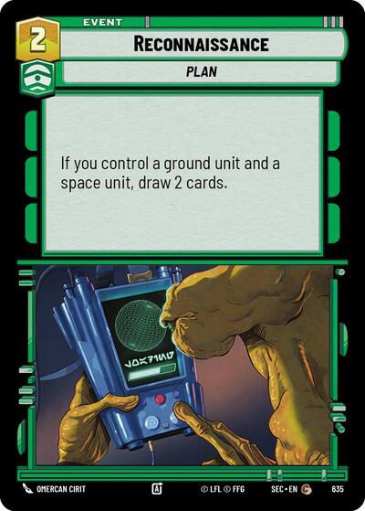 Reconnaissance (Foil) - Foil (Secrets of Power)(SEC-0635/1167)(C)