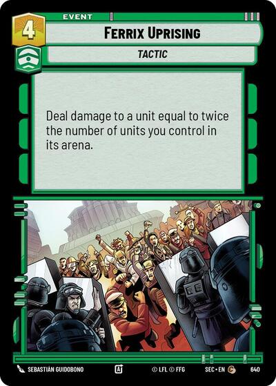 Ferrix Uprising (Foil) - Foil (Secrets of Power)(SEC-0640/1167)(C)