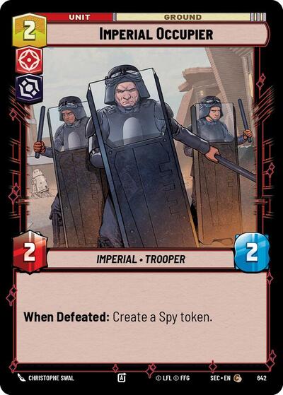 Imperial Occupier (Foil) - Foil (Secrets of Power)(SEC-0642/1167)(C)