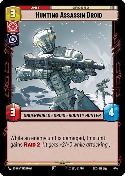 Hunting Assassin Droid (Foil) - Foil (Secrets of Power)(SEC-0644/1167)(C)