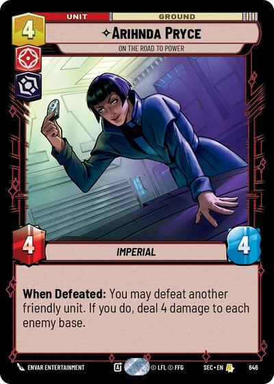 Arihnda Pryce, On the Road to Power (Foil) - Foil (Secrets of Power)(SEC-0646/1167)(R)