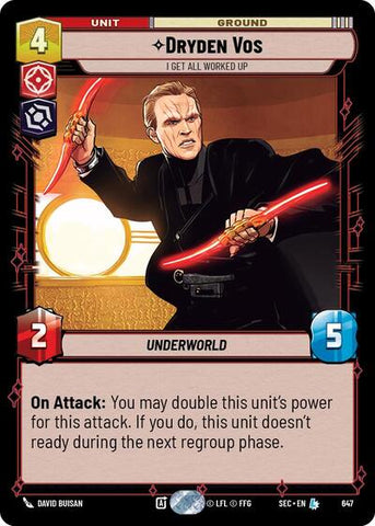 Dryden Vos, I Get All Worked Up (Foil) - Foil (Secrets of Power)(SEC-0647/1167)(L)