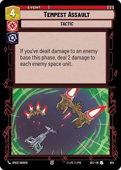 Tempest Assault (Foil) - Foil (Secrets of Power)(SEC-0654/1167)(U)