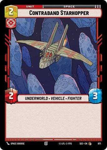 Contraband Starhopper (Foil) - Foil (Secrets of Power)(SEC-0671/1167)(C)