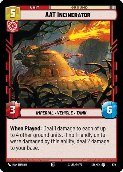 AAT Incinerator (Foil) - Foil (Secrets of Power)(SEC-0679/1167)(U)