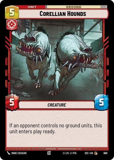 Corellian Hounds (Foil) - Foil (Secrets of Power)(SEC-0680/1167)(C)