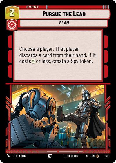 Pursue the Lead (Foil) - Foil (Secrets of Power)(SEC-0688/1167)(C)