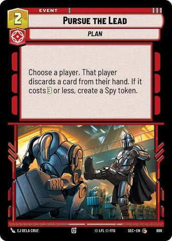 Pursue the Lead (Foil) - Foil (Secrets of Power)(SEC-0688/1167)(C)