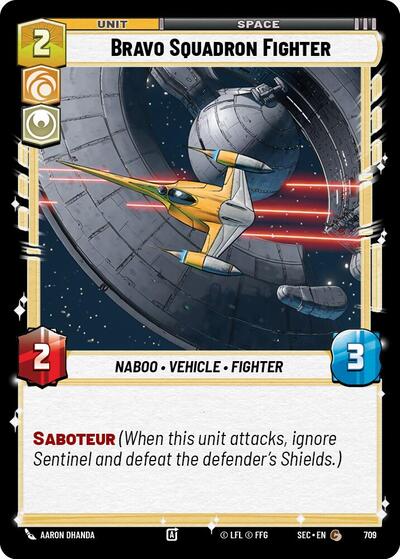 Bravo Squadron Fighter (Foil) - Foil (Secrets of Power)(SEC-0709/1167)(C)