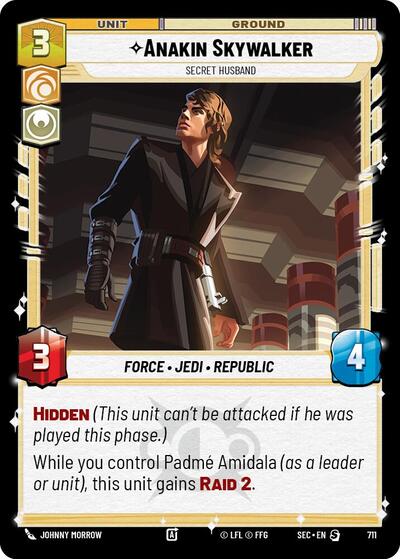 Anakin Skywalker, Secret Husband (Foil) - Foil (Secrets of Power)(SEC-0711/1167)(S)