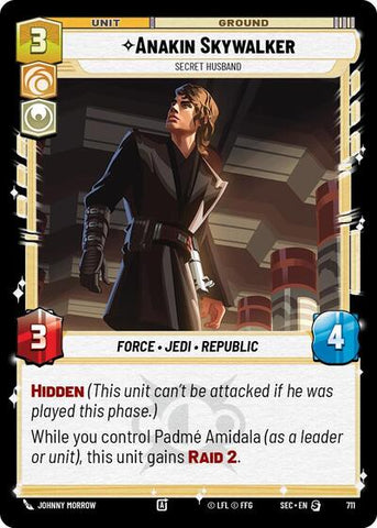 Anakin Skywalker, Secret Husband (Foil) - Foil (Secrets of Power)(SEC-0711/1167)(S)