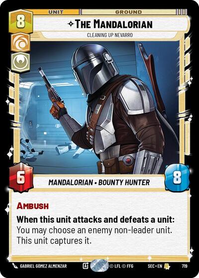 The Mandalorian, Cleaning up Nevarro (Foil) - Foil (Secrets of Power)(SEC-0719/1167)(R)