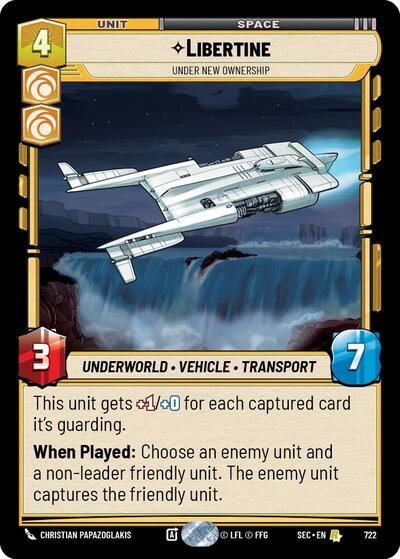 Libertine, Under New Ownership (Foil) - Foil (Secrets of Power)(SEC-0722/1167)(R)
