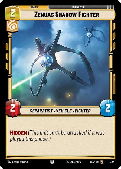 Zenuas Shadow Fighter (Foil) - Foil (Secrets of Power)(SEC-0727/1167)(C)