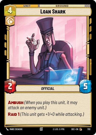 Loan Shark (Foil) - Foil (Secrets of Power)(SEC-0732/1167)(C)