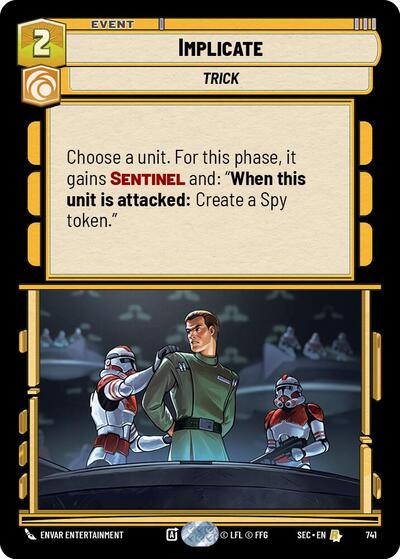 Implicate (Foil) - Foil (Secrets of Power)(SEC-0741/1167)(R)