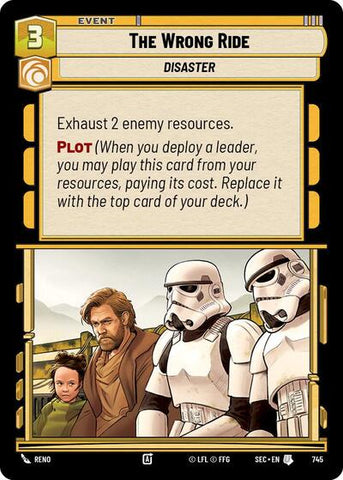 The Wrong Ride (Foil) - Foil (Secrets of Power)(SEC-0745/1167)(U)
