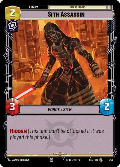 Sith Assassin (Foil) - Foil (Secrets of Power)(SEC-0748/1167)(C)