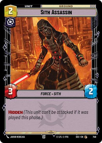 Sith Assassin (Foil) - Foil (Secrets of Power)(SEC-0748/1167)(C)