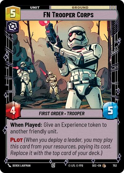 FN Trooper Corps (Foil) - Foil (Secrets of Power)(SEC-0753/1167)(C)