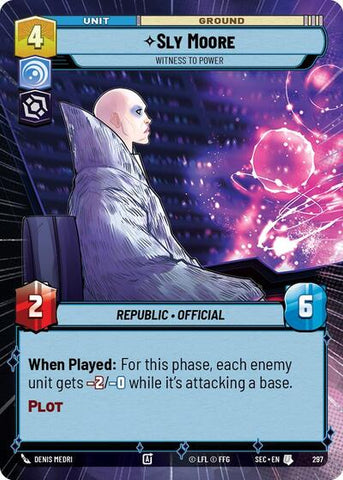 Sly Moore, Witness to Power (Hyperspace) (Secrets of Power)(SEC-0297/1167)(U)