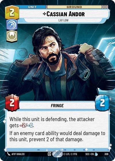 Cassian Andor, Lay Low (Hyperspace) (Secrets of Power)(SEC-0306/1167)(L)