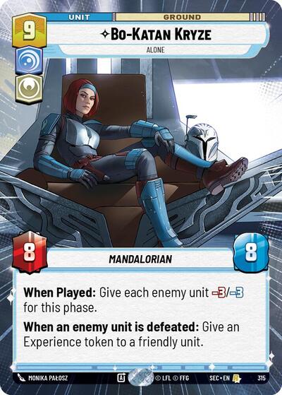 Bo-Katan Kryze, Alone (Hyperspace) (Secrets of Power)(SEC-0315/1167)(R)
