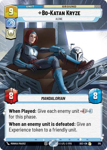 Bo-Katan Kryze, Alone (Hyperspace) (Secrets of Power)(SEC-0315/1167)(R)