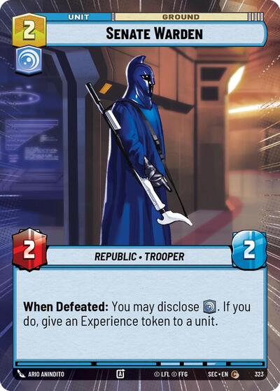 Senate Warden (Hyperspace) (Secrets of Power)(SEC-0323/1167)(C)