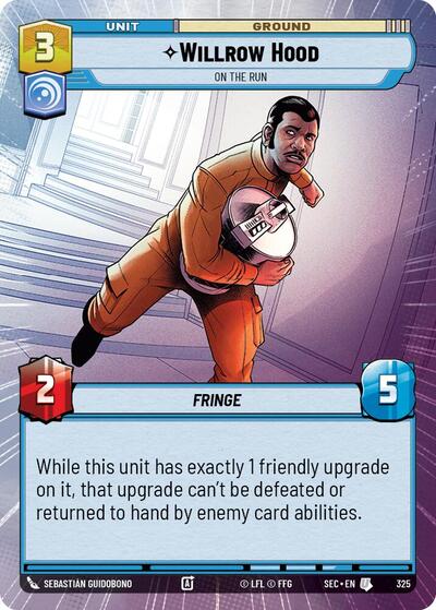Willrow Hood, On the Run (Hyperspace) (Secrets of Power)(SEC-0325/1167)(U)