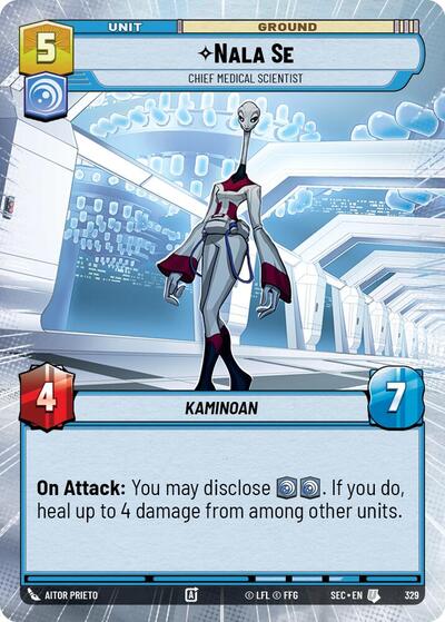 Nala Se, Chief Medical Scientist (Hyperspace) (Secrets of Power)(SEC-0329/1167)(U)