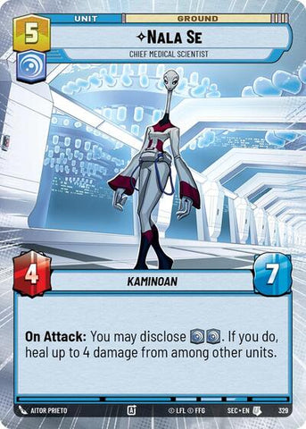 Nala Se, Chief Medical Scientist (Hyperspace) (Secrets of Power)(SEC-0329/1167)(U)