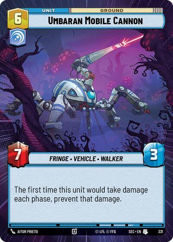 Umbaran Mobile Cannon (Hyperspace) (Secrets of Power)(SEC-0331/1167)(U)
