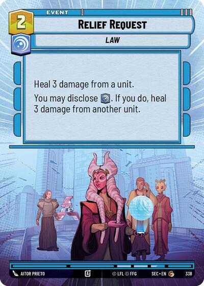 Relief Request (Hyperspace) (Secrets of Power)(SEC-0338/1167)(C)